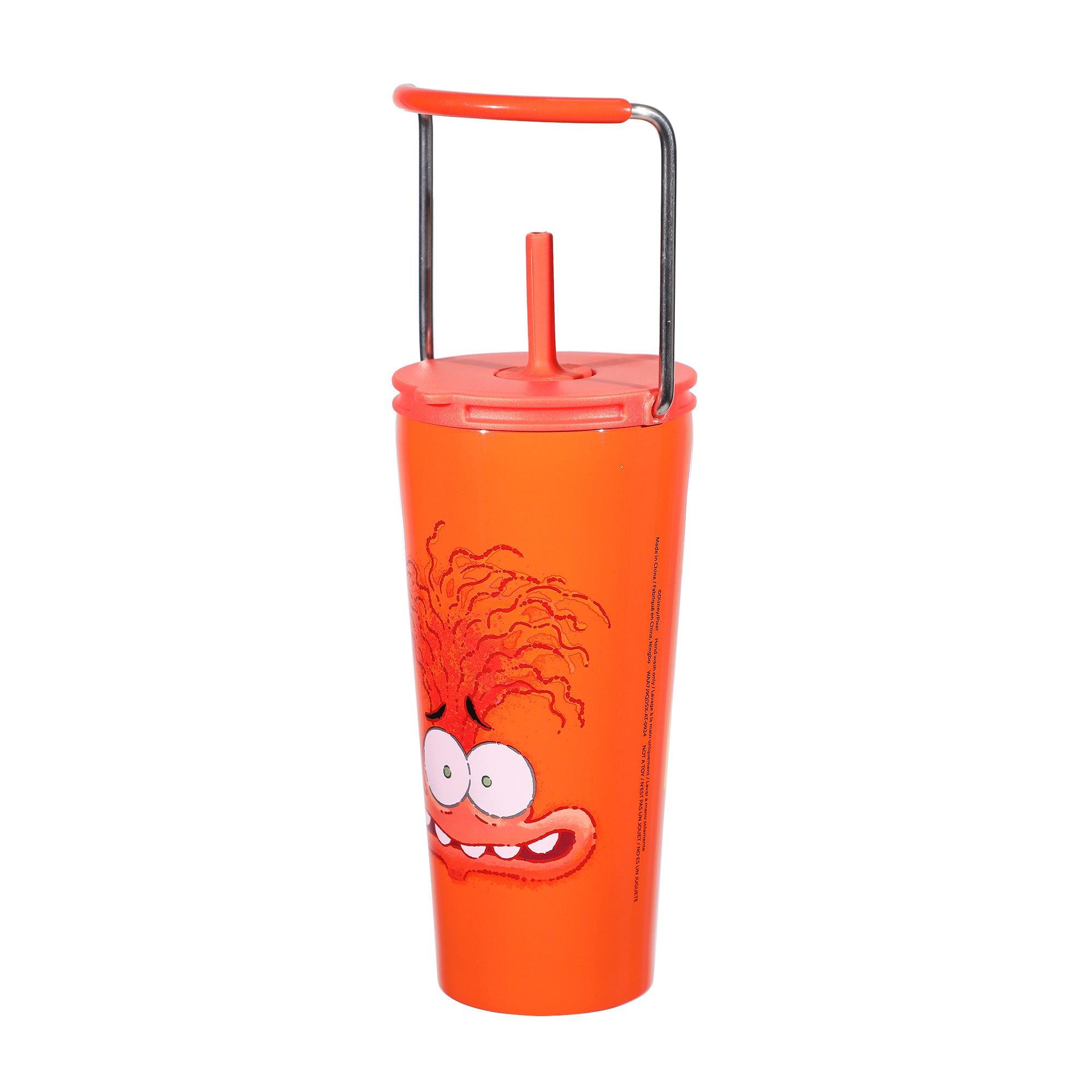 Inside Out 2 Anxiety 20 Oz Orange Stainless Steel Cup