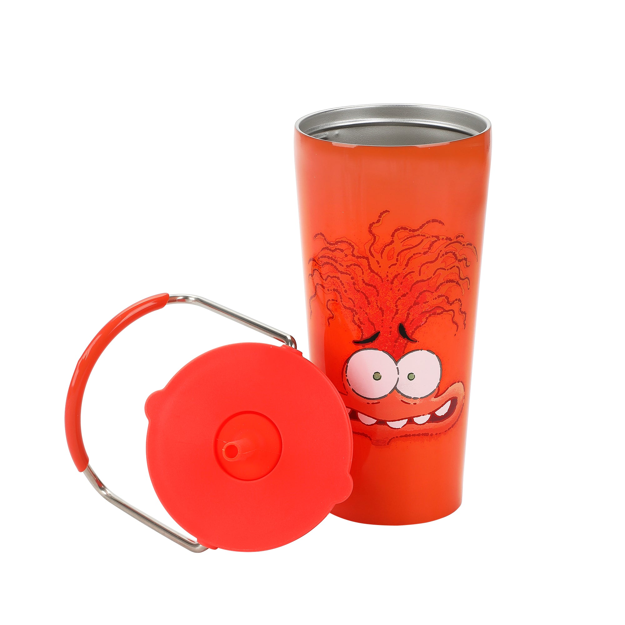 Inside Out 2 Anxiety 20 Oz Orange Stainless Steel Cup
