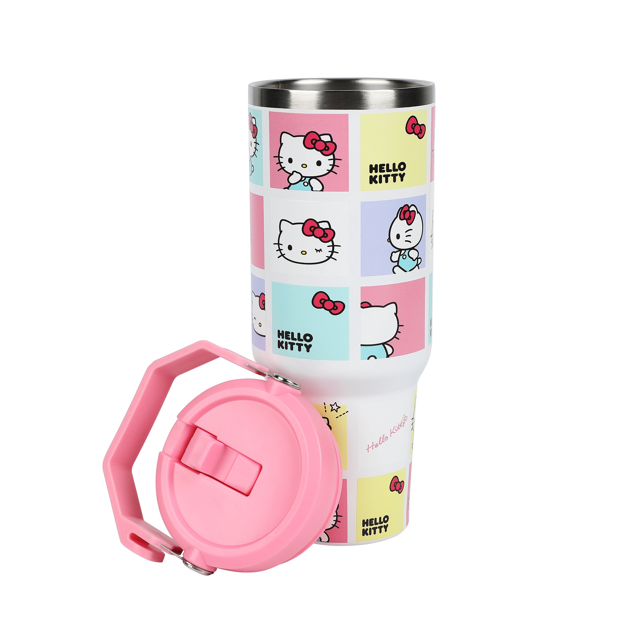 40 Oz Stainless Steel Tumbler With Handle