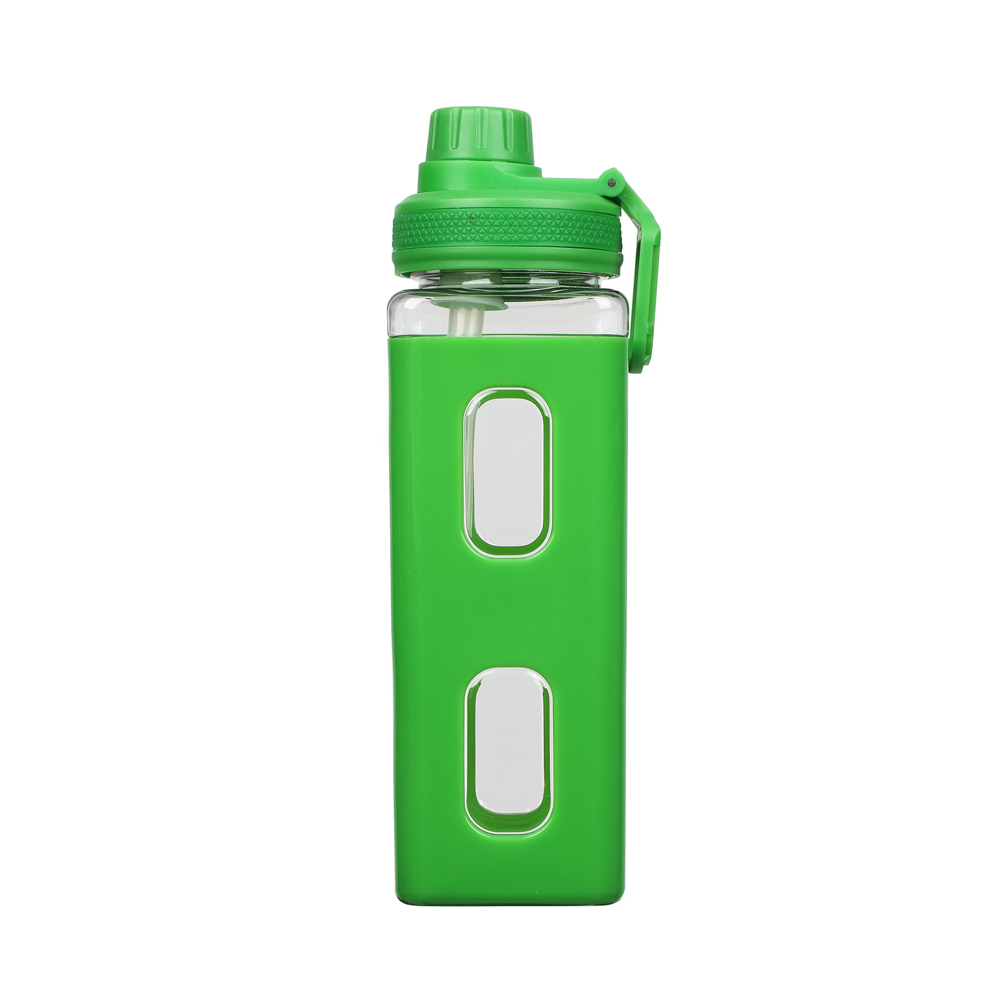 Minecraft Creeper & TNT 24 Oz Square Plastic Water Bottle