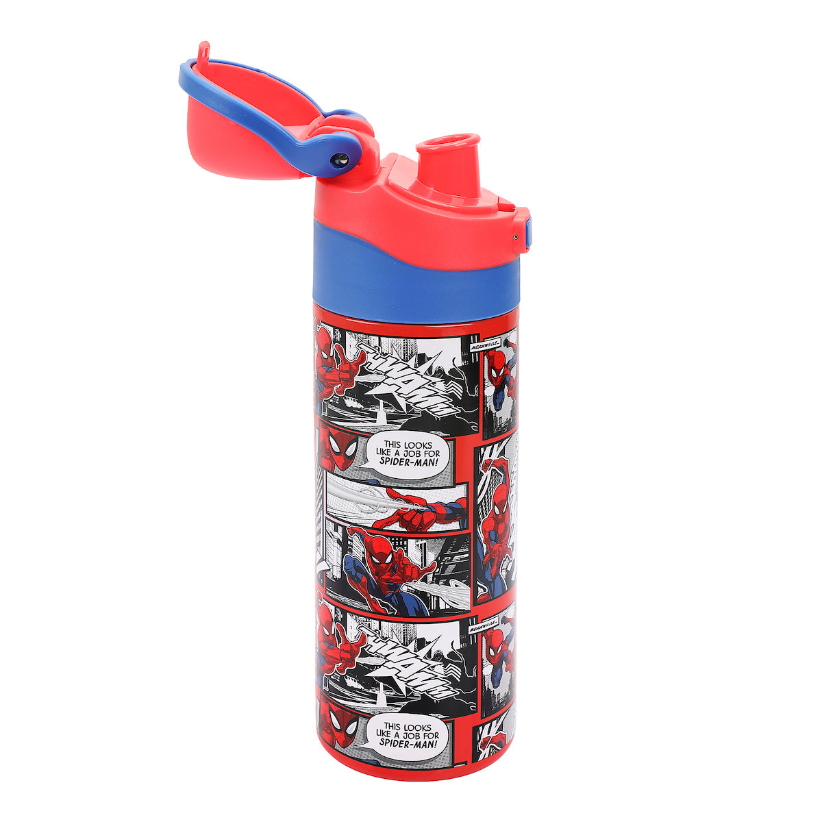 Spider-Man Comic Panels 24 Oz Stainless Steel Water Bottle