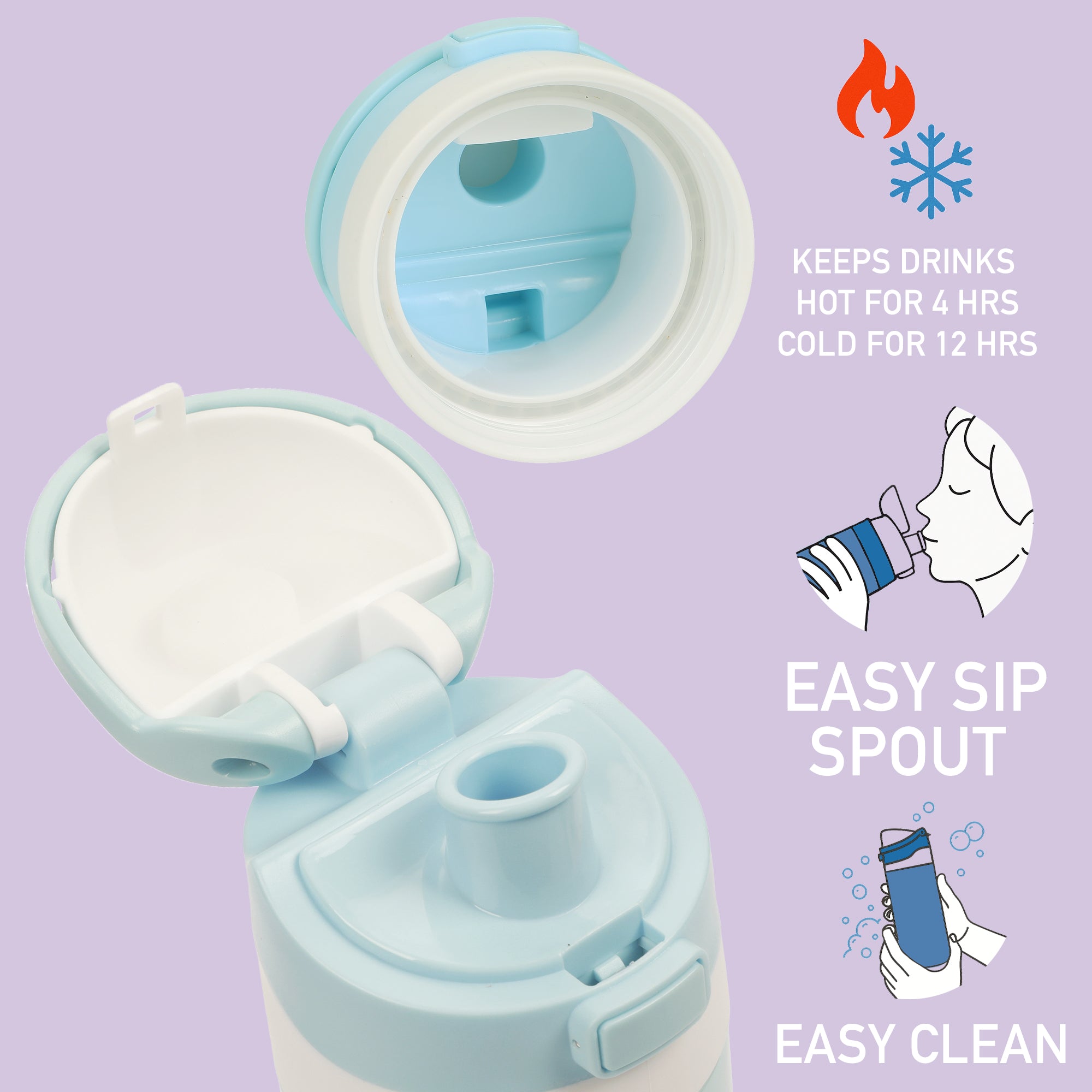 Lilo & Stitch Hawaii Stitch Blue 24 Oz Stainless Steel Tumbler