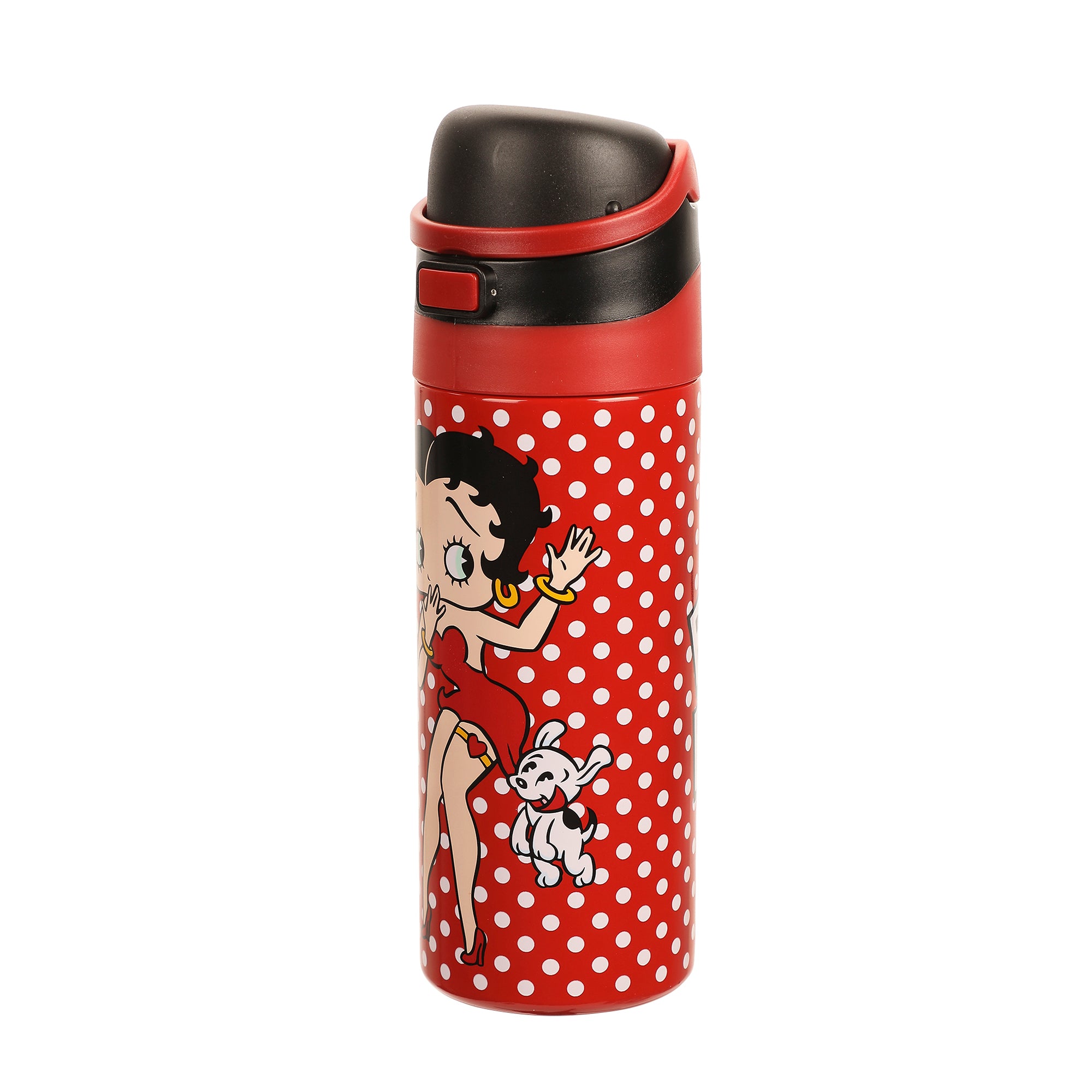 Betty Boop Polka Dots Red 24 Oz Stainless Steel Tumbler