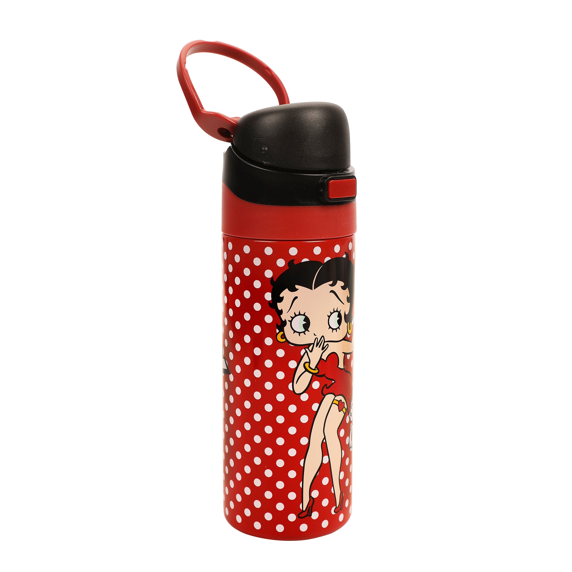 Betty Boop Polka Dots Red 24 Oz Stainless Steel Tumbler