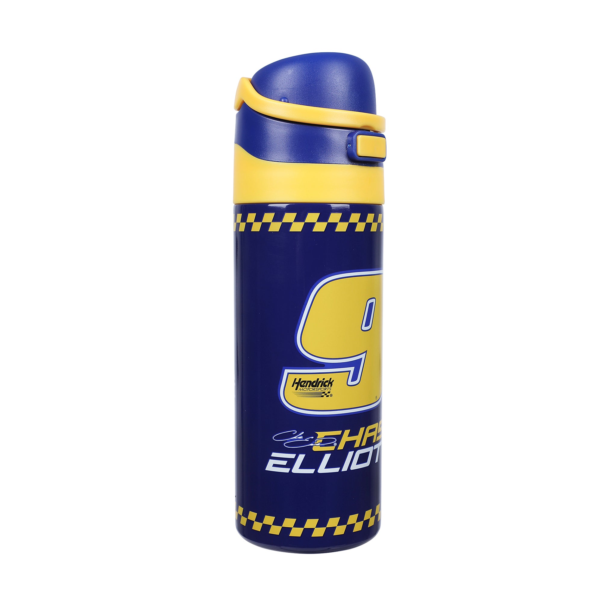 Hendrix Chase Elliott 9 Blue 24 Oz Stainless Steel Water Bottle