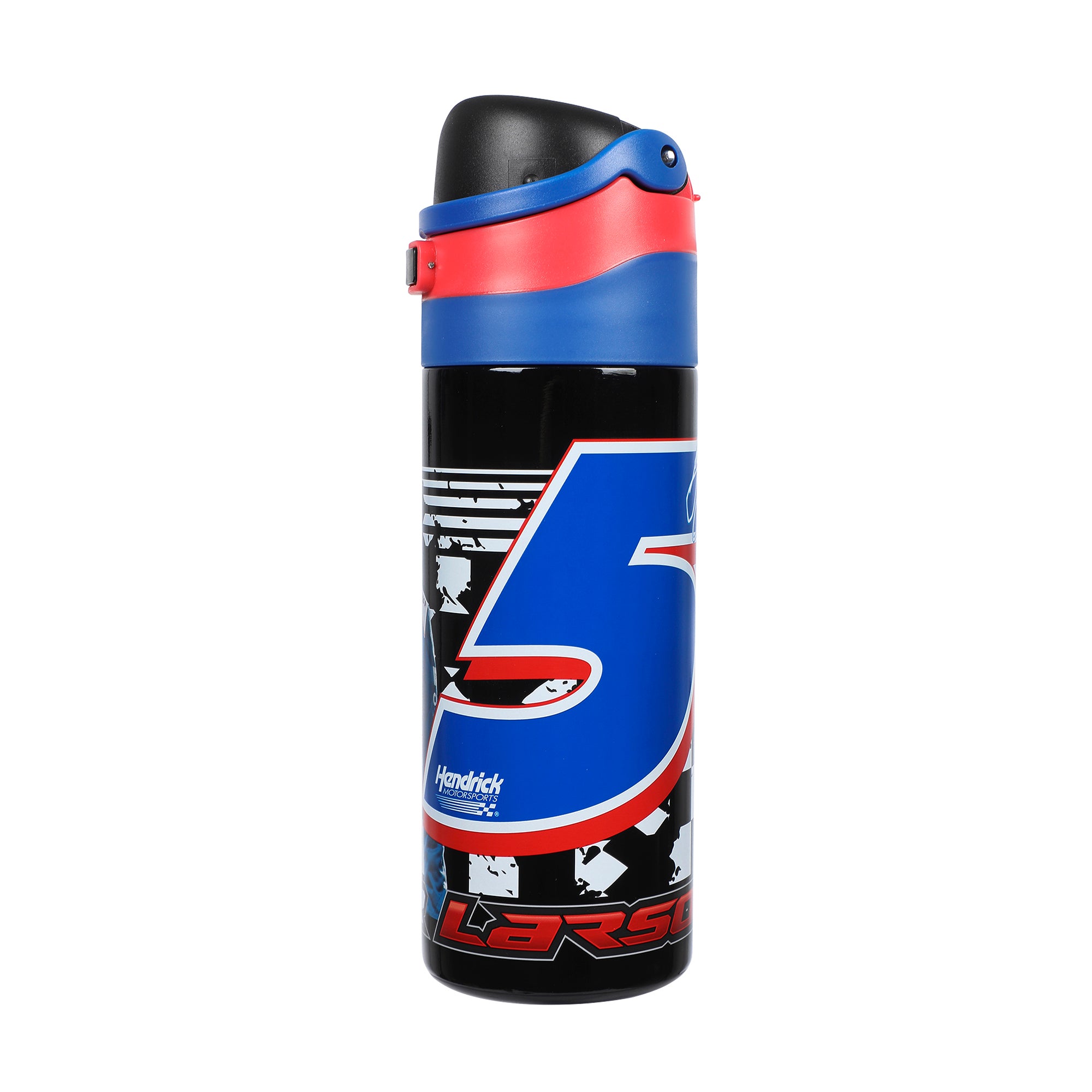Hendrick Motorsports Kyle Larson #5 Blue 24 Oz Stainless Steel Water Bottle : Sports & Outdoors