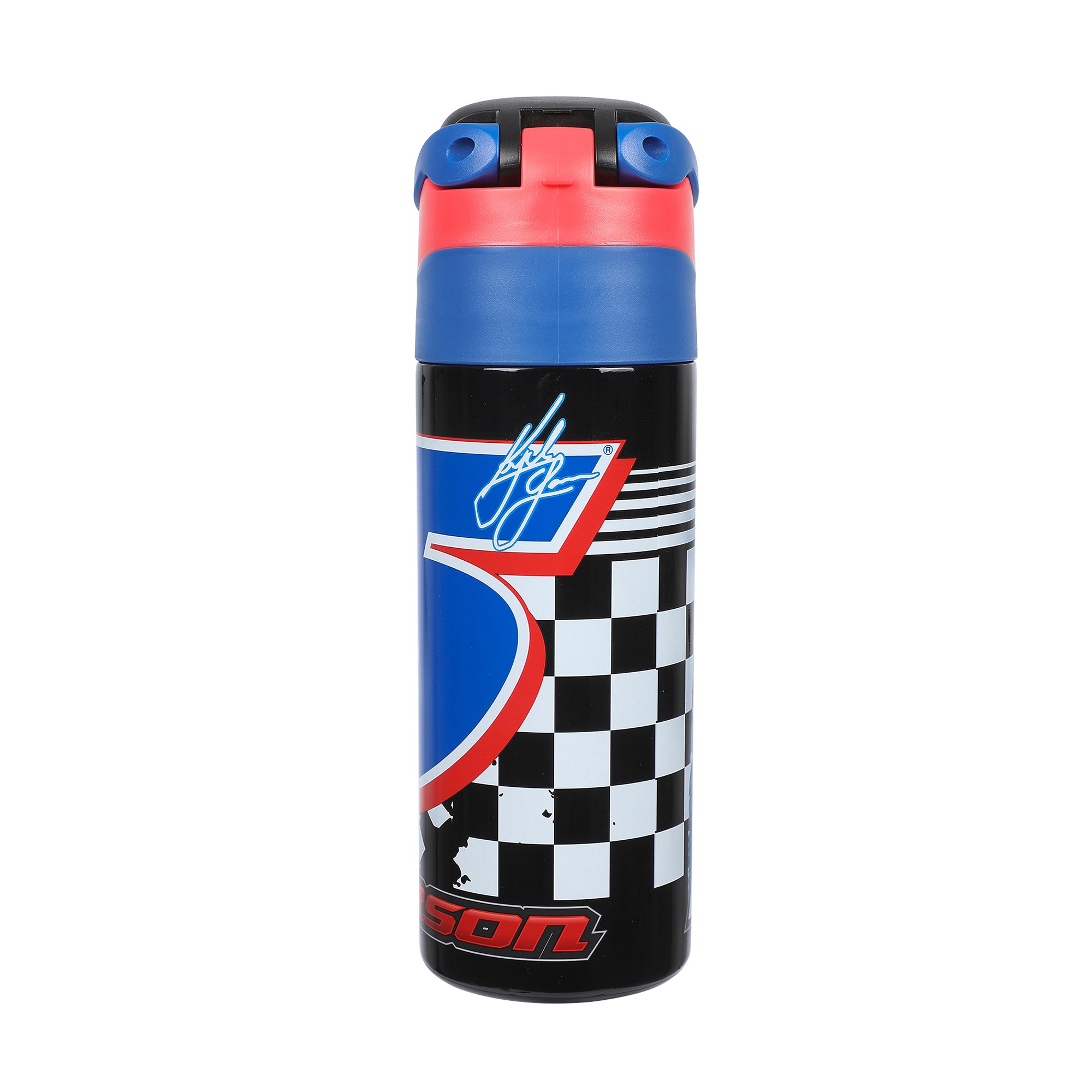Hendrick Motorsports Kyle Larson #5 Blue 24 Oz Stainless Steel Water Bottle : Sports & Outdoors