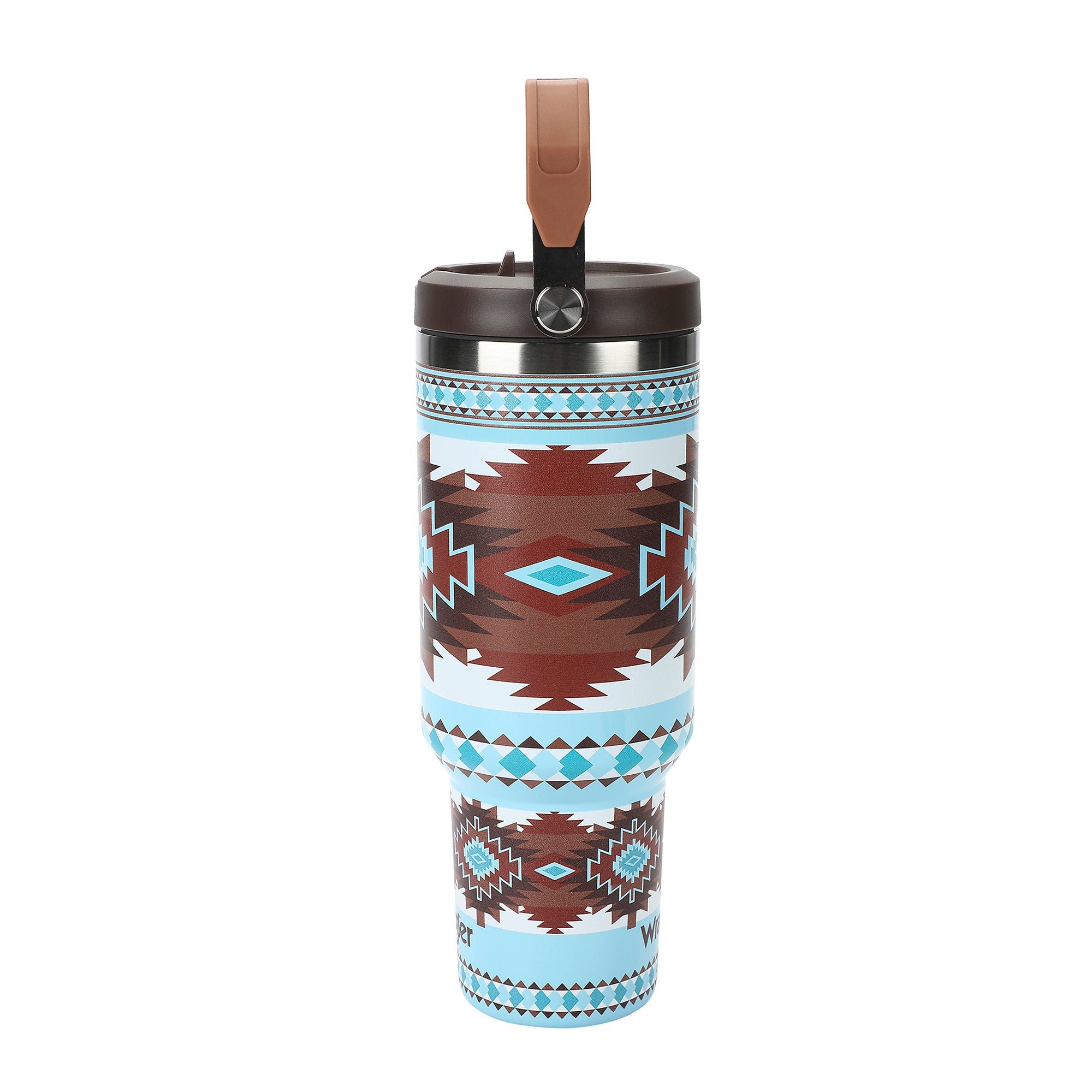 Wrangler Native Pattern 40 Oz Stainless Steel Water Bottle