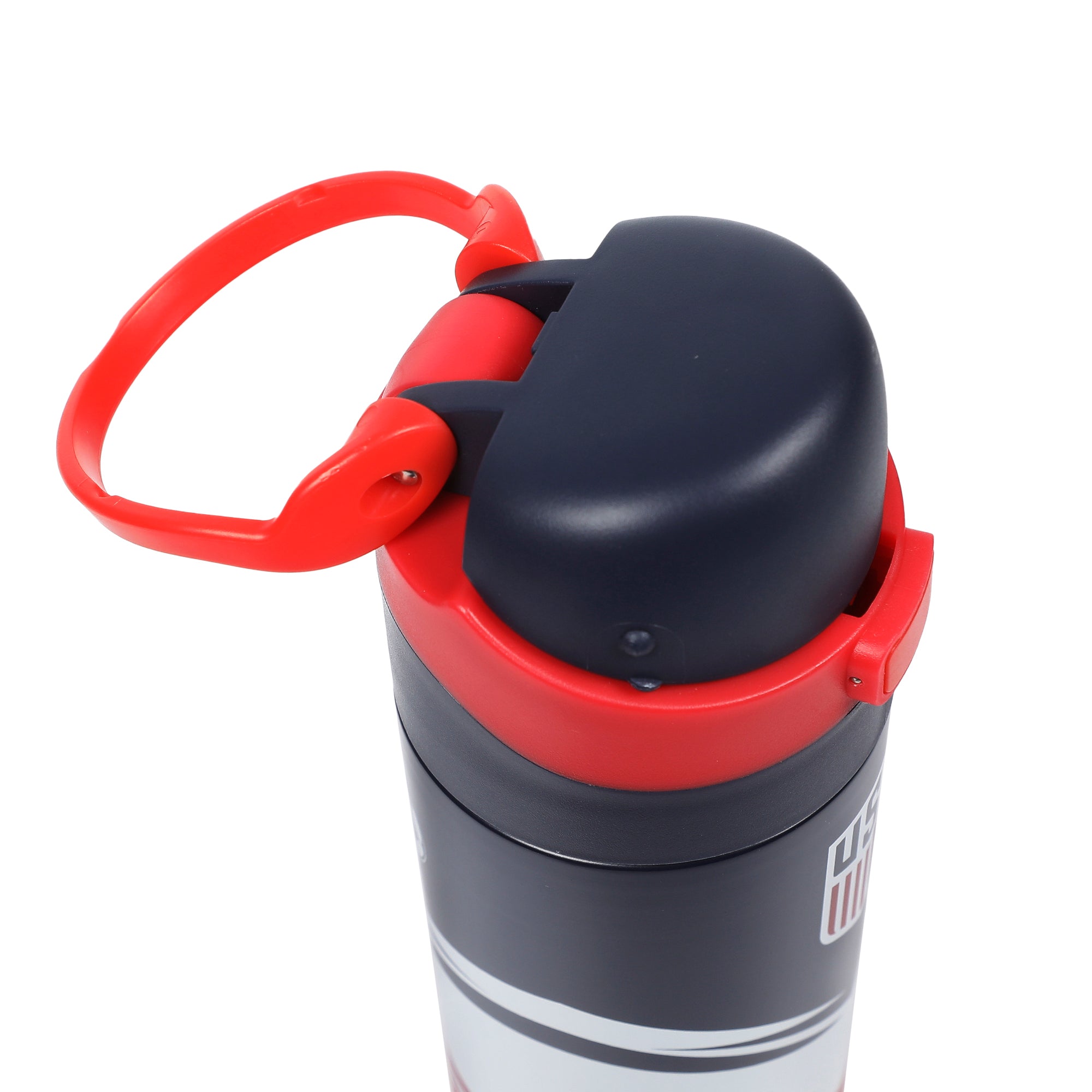 US Soccer Logo Tribal Crest 24 Oz Blue Stainless Steel Water Bottle