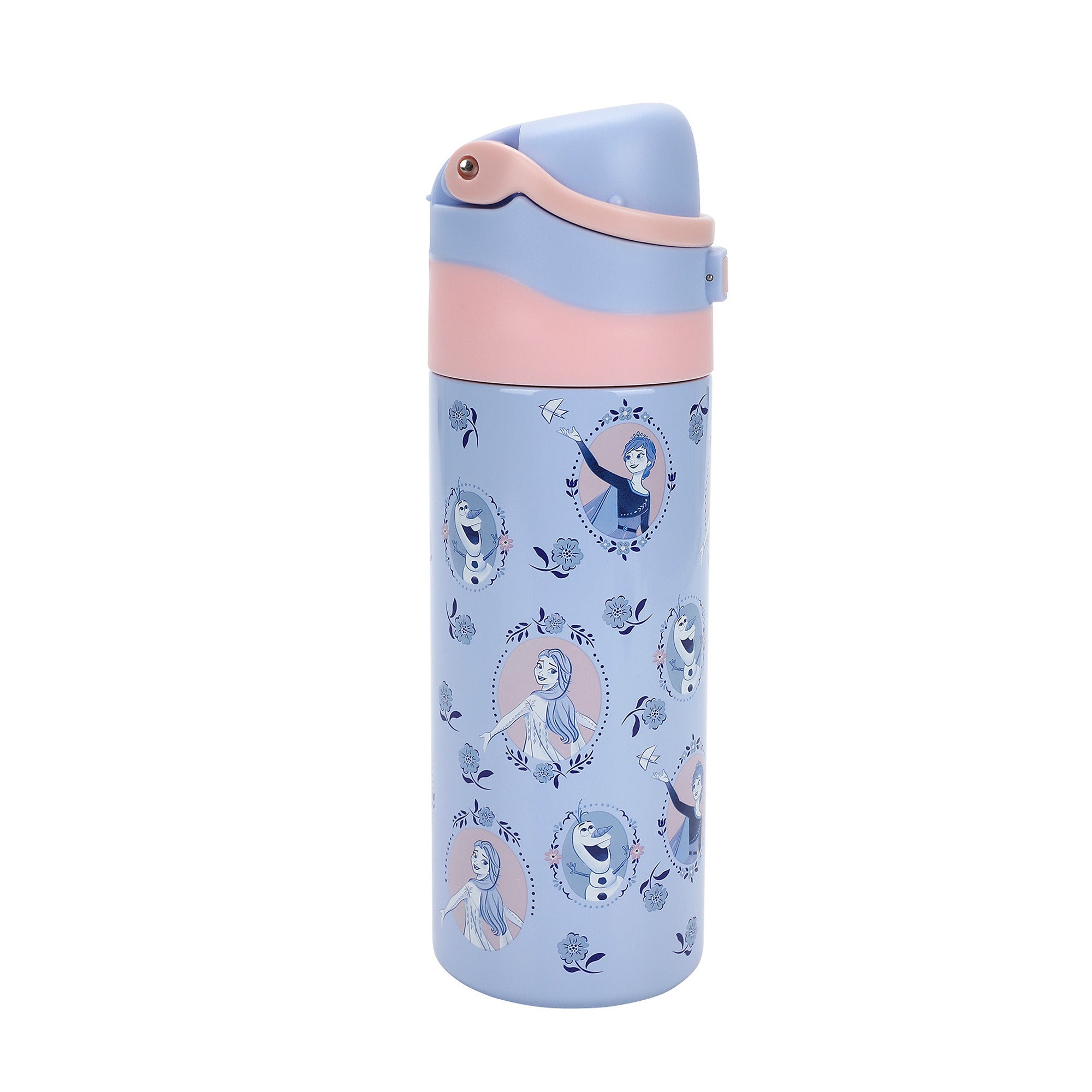 Frozen All-Over Character Print 24 Oz Stainless Steel Water Bottle