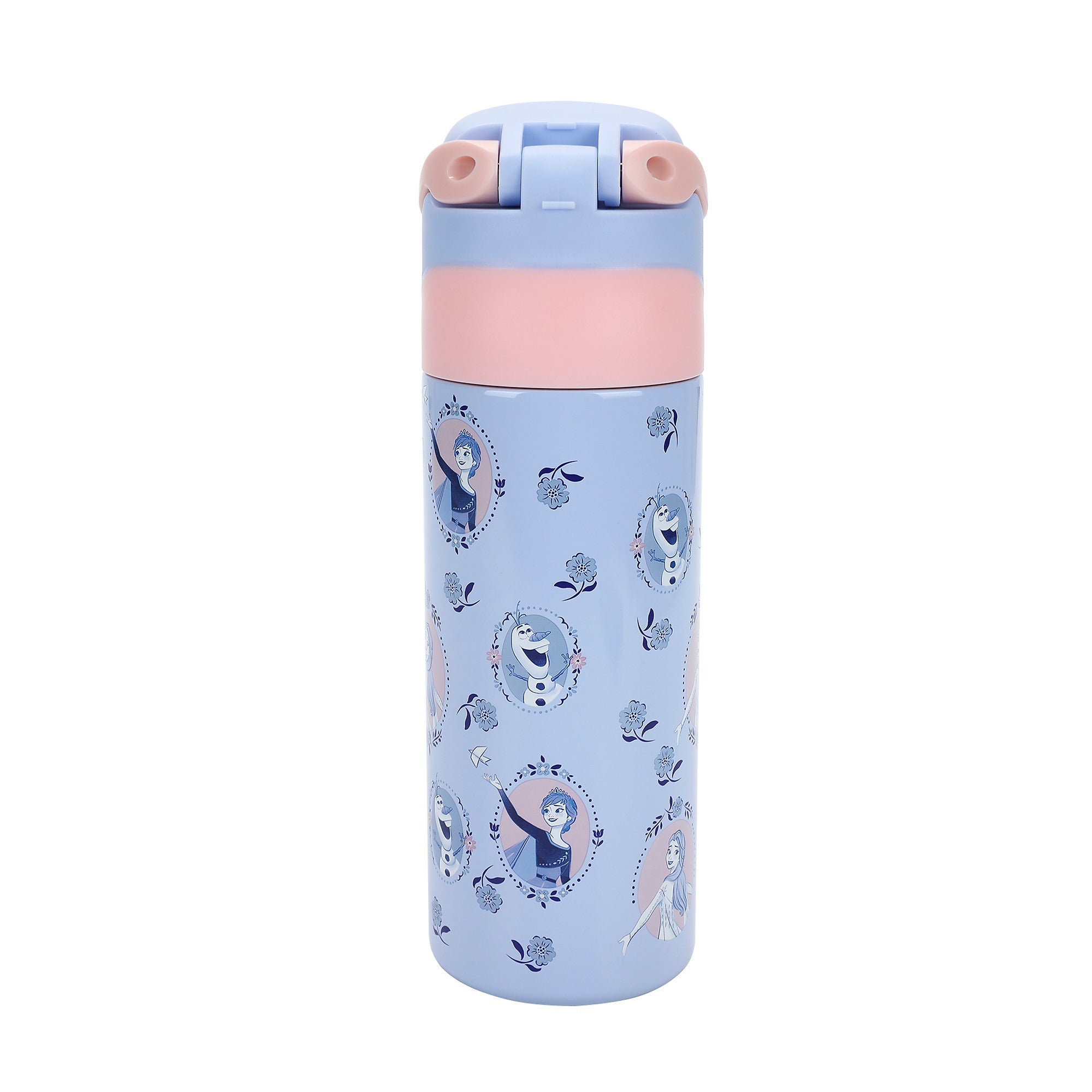 Frozen All-Over Character Print 24 Oz Stainless Steel Water Bottle