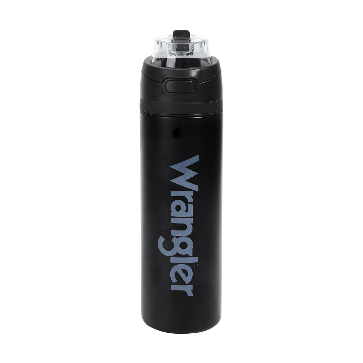 Wrangler Matte Black 24 oz Stainless Steel Water Bottle