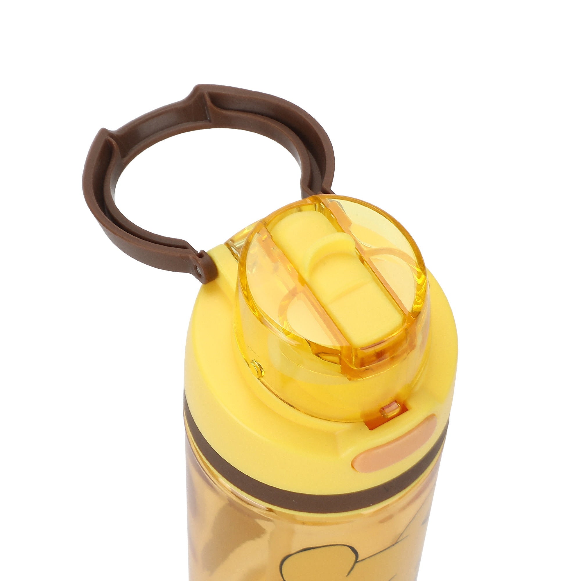 Winnie The Pooh Character Print 24 oz Plastic Water Bottle for School and Everyday Hydration