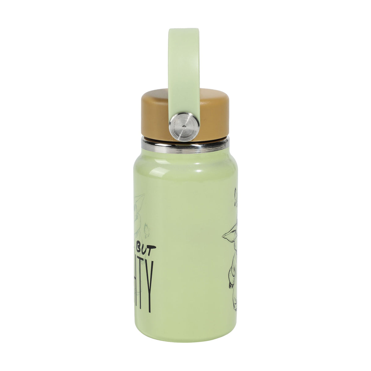 The Mandalorian Grogu Mini Water Bottle 6.7 oz Stainless Steel