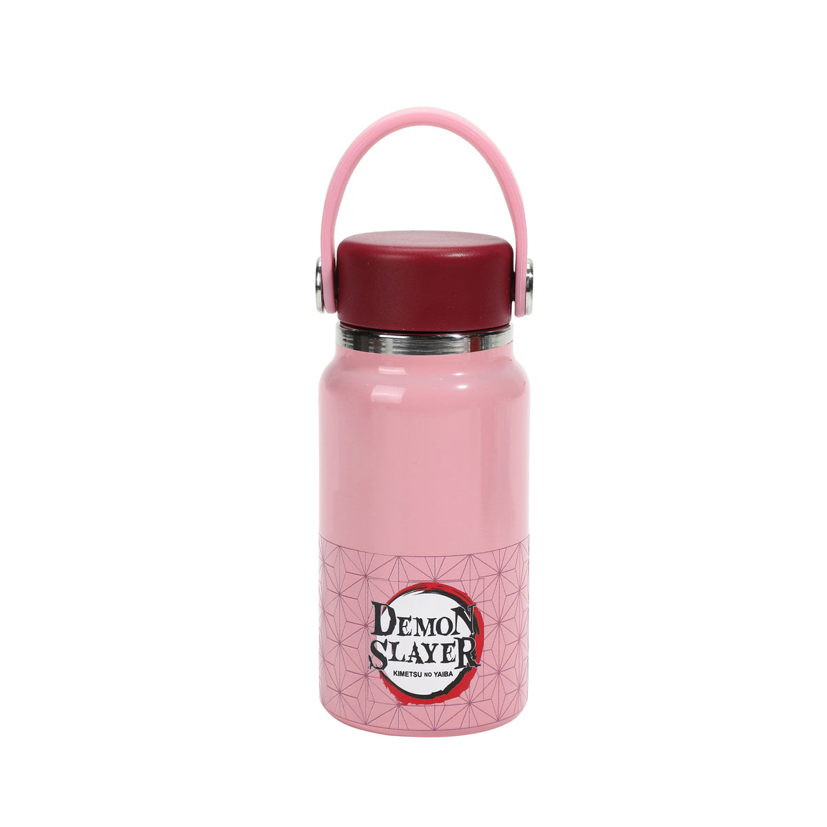 Demon Slayer Nezuko Mini Water Bottle Pink 6.7 oz