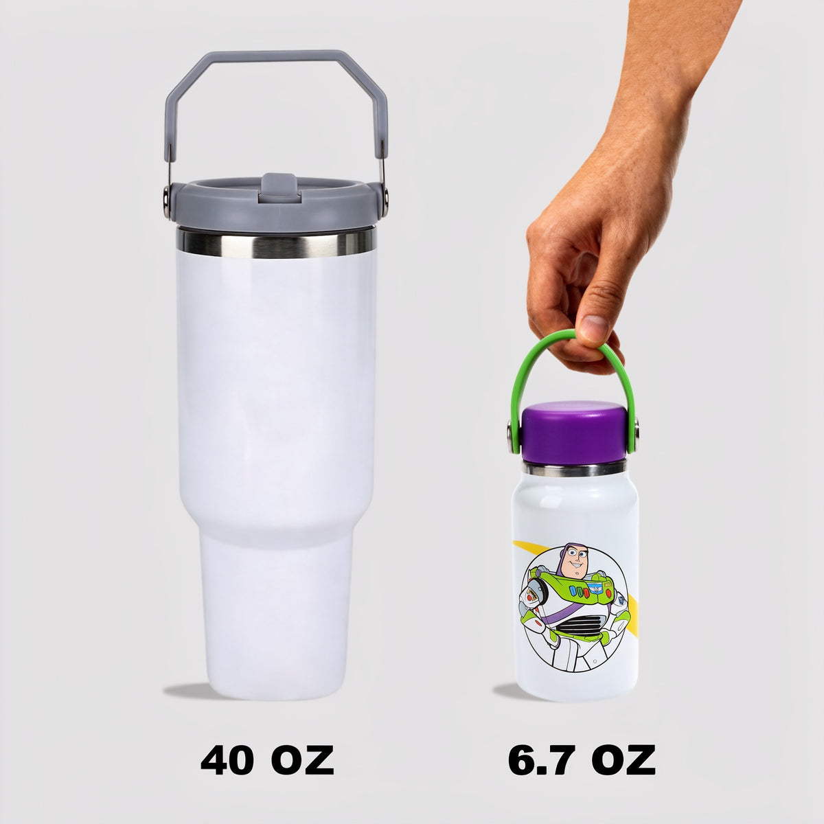 Toy Story Buzz Lightyear Mini Hydra Vacuum Sealed Water Bottle