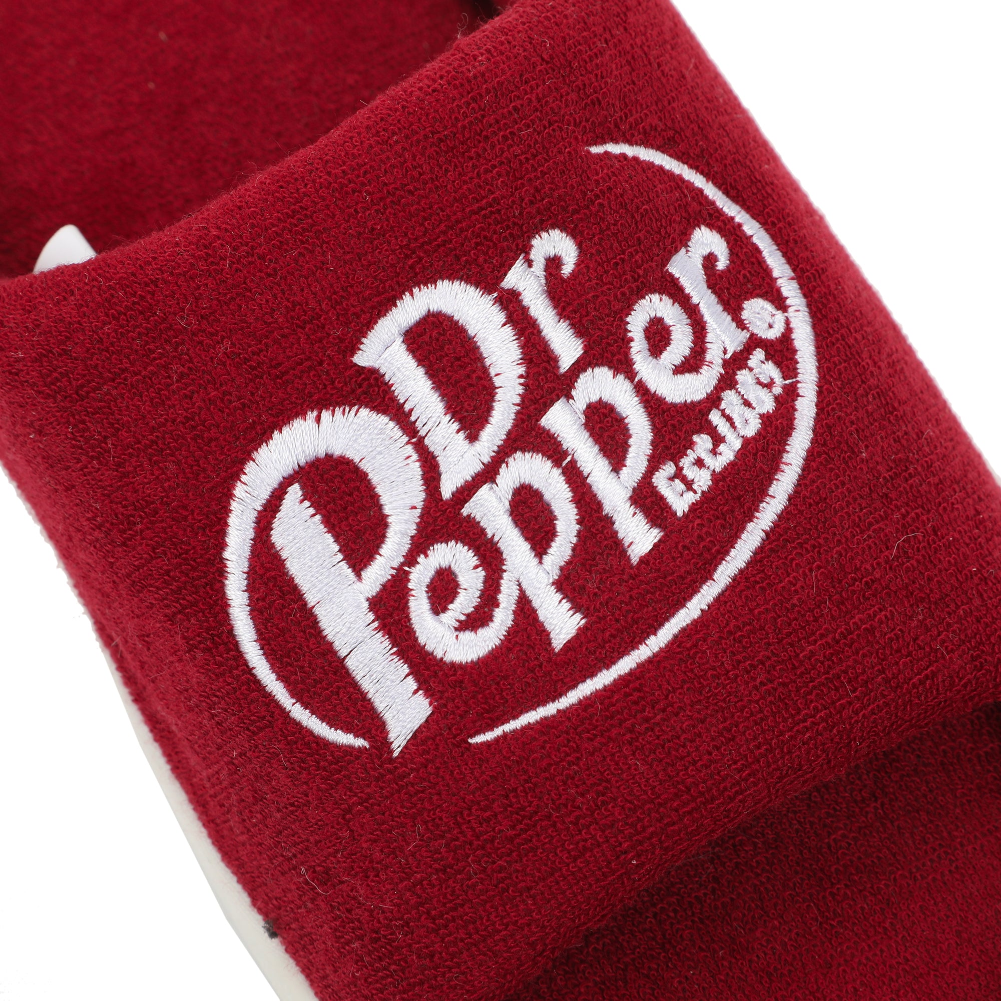 Dr Pepper Always One Of A Kind Men's Red Slide Slippers
-Small