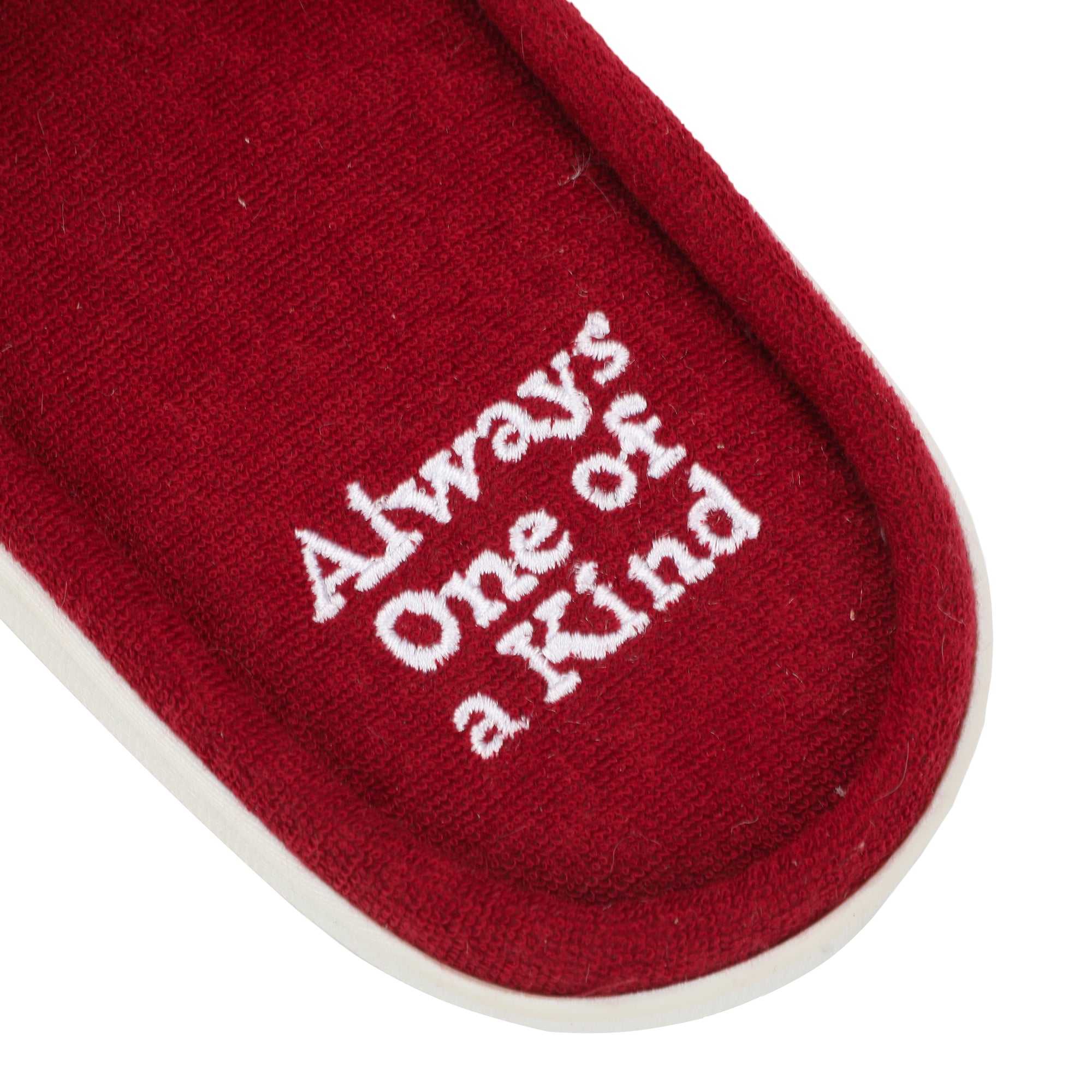 Dr Pepper Always One Of A Kind Men's Red Slide Slippers
-Small