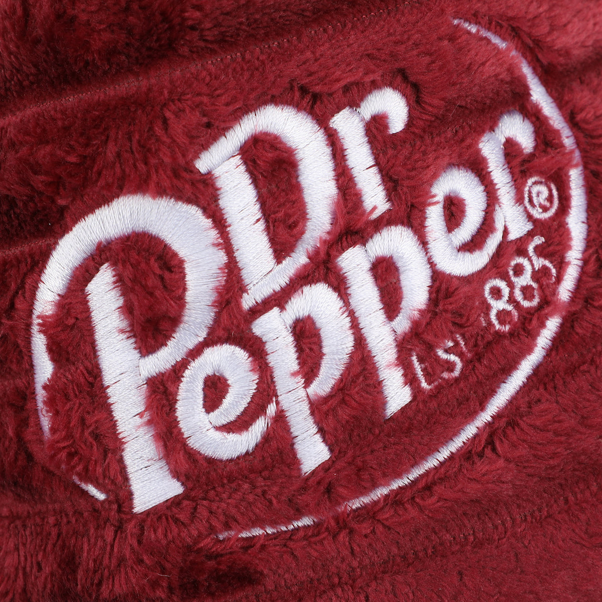 Dr Pepper Logo Adult Red Scuff Slippers