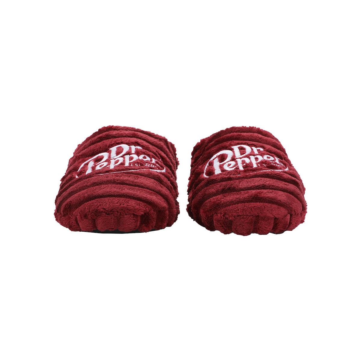Dr Pepper Logo Adult Red Scuff Slippers