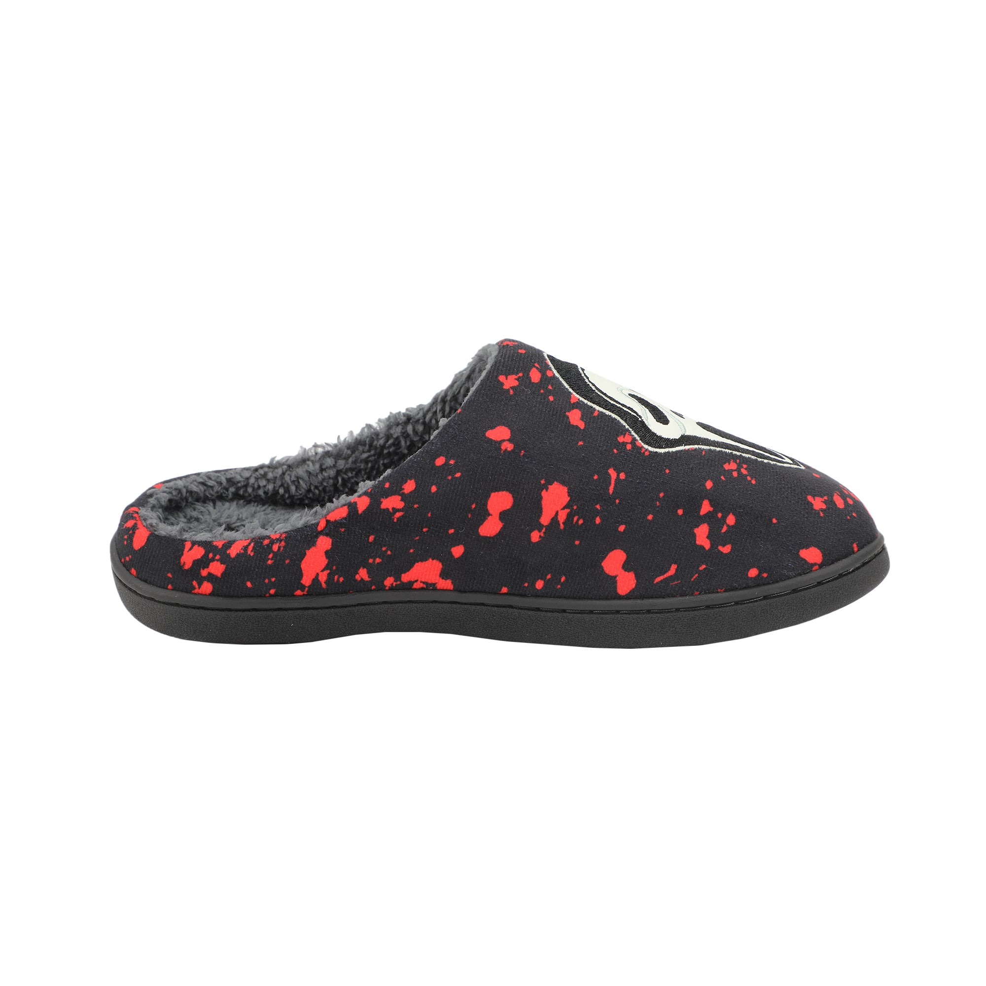 Ghostface Mask & Blood Splatter Adult Black Scuffs