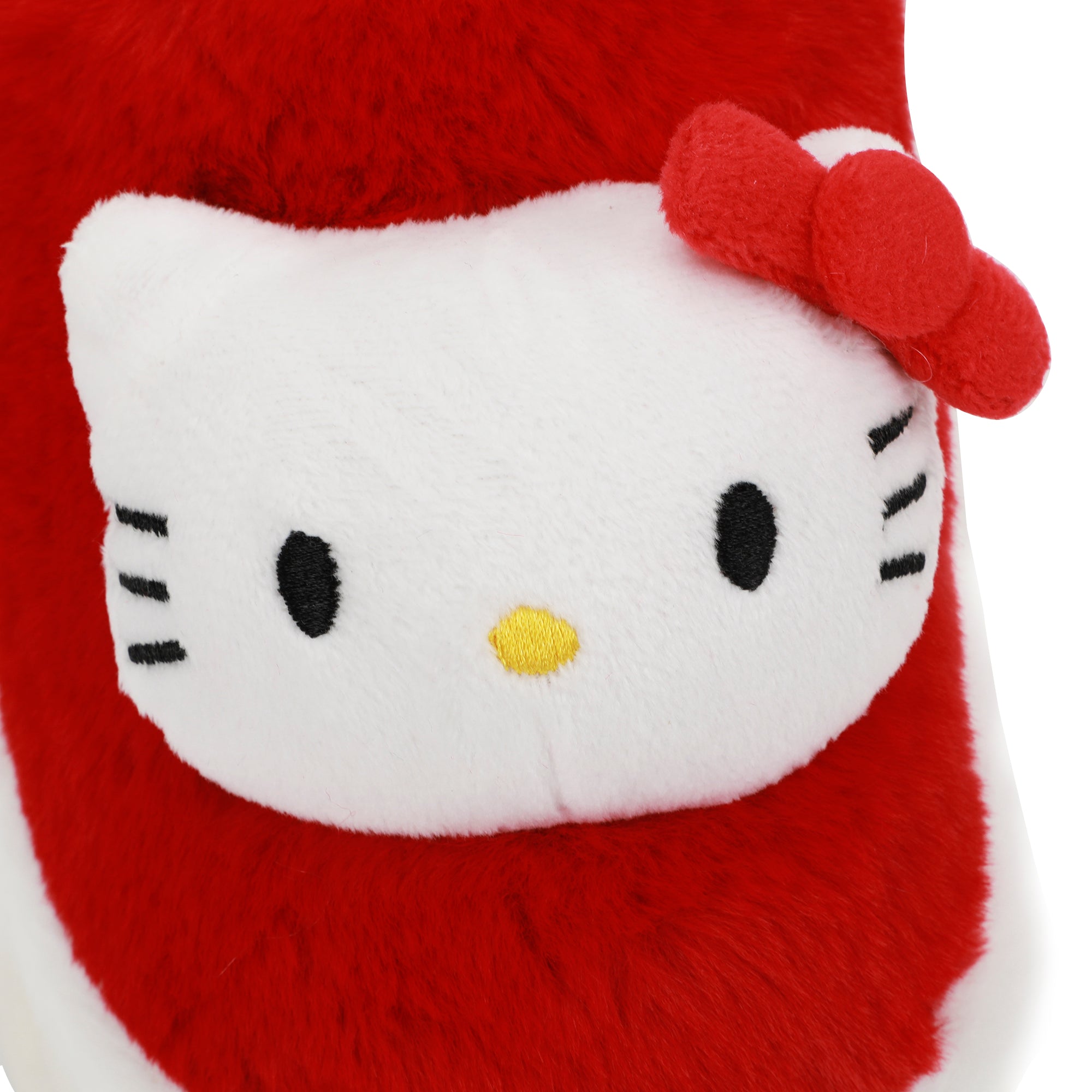 Hello Kitty Plush Character Heads Women's Brown Mules