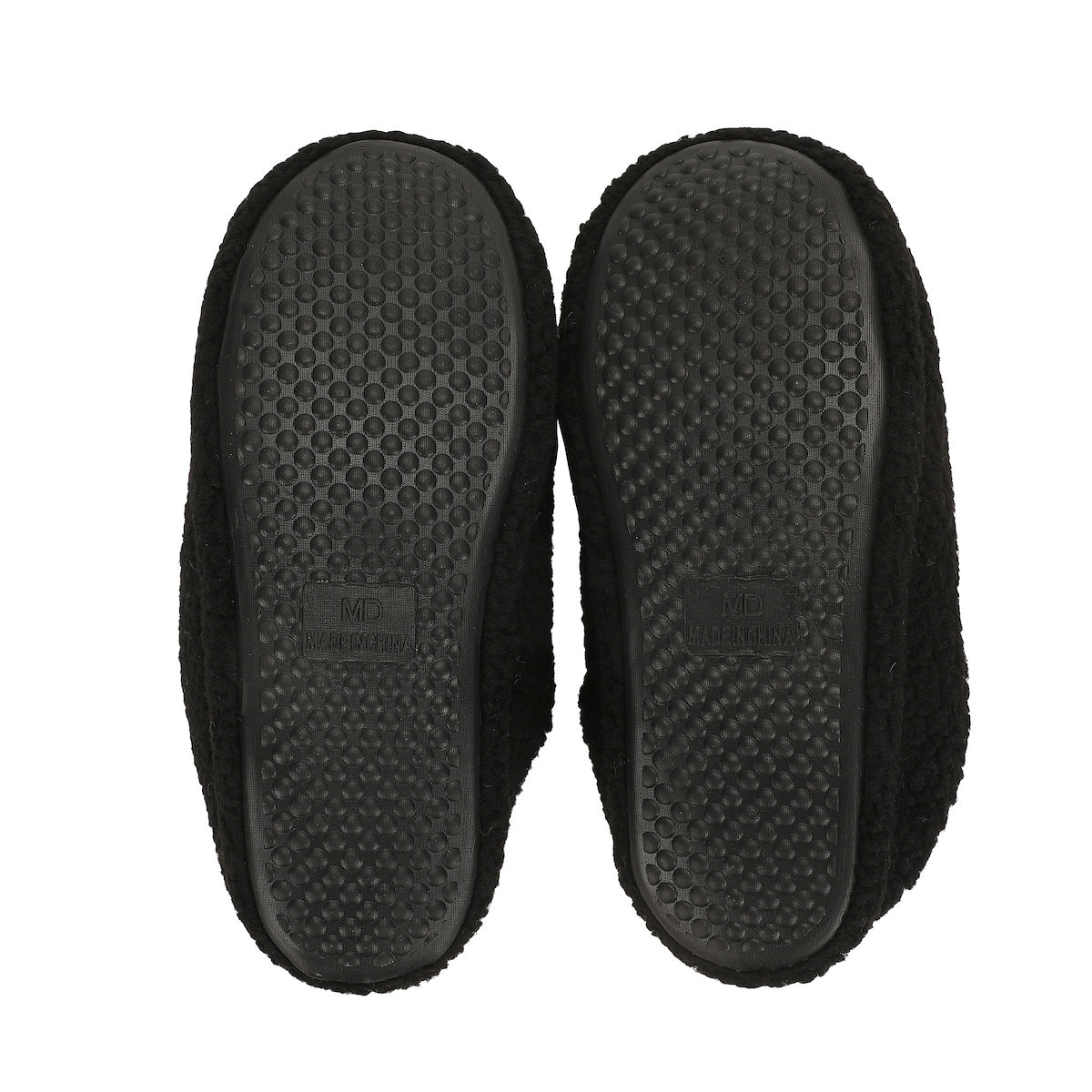 Naruto Akatsuki Patch Logo Women's Black Scuff Slippers