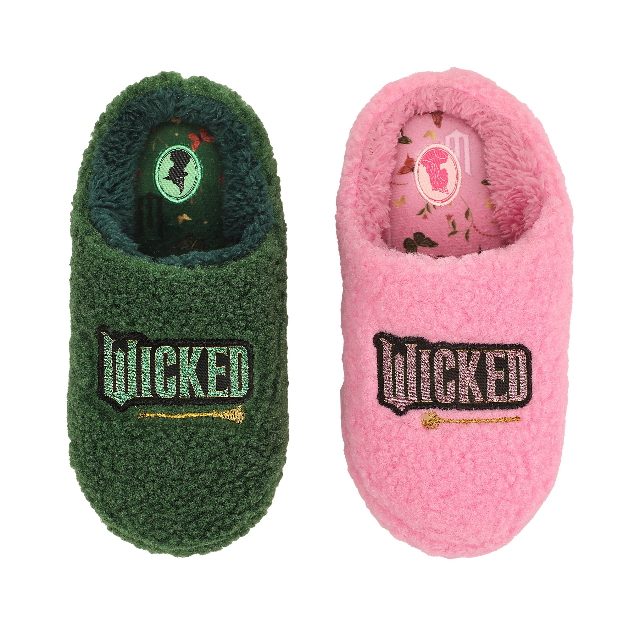 Wicked: Part 1 Logo Bestie Women's Scuff Slippers