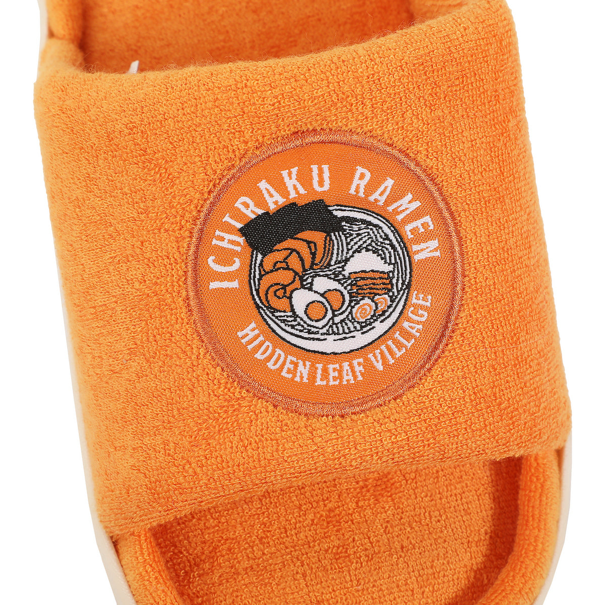 Naruto Ichiraku Ramen Patch Women's Orange Open Toed Slipper