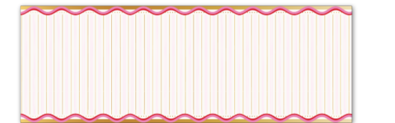 Packed Party Red Stripe Table Runner Party Decor
