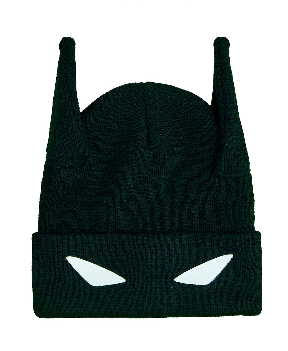 Batman Cowl 2-Piece Cuff Beanie & Magic Gloves Set