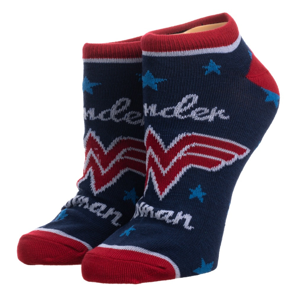 Wonder Woman Ankle Socks 5-Pack for Women