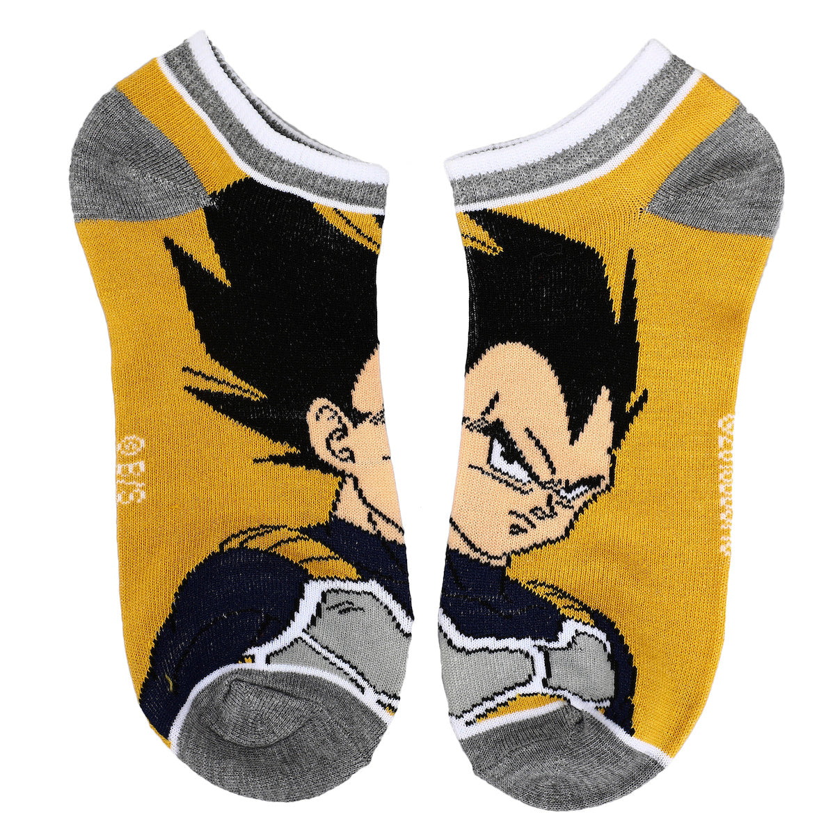 Dragon Ball Mixed Icon and Character Close Up 5-Pack Ankle Socks