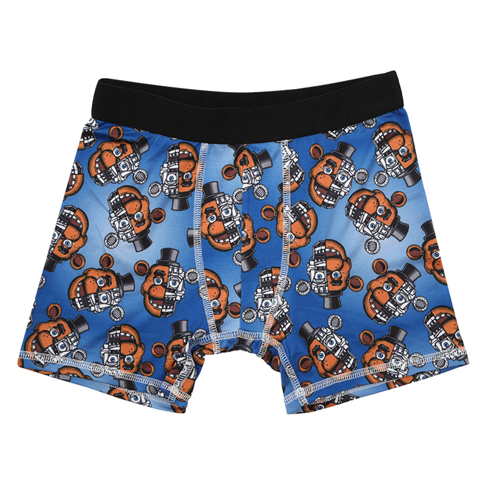 Five Nights at Freddy's  Horror Video Game Youth Boys Underwear 5pk Boys Boxer Briefs Set