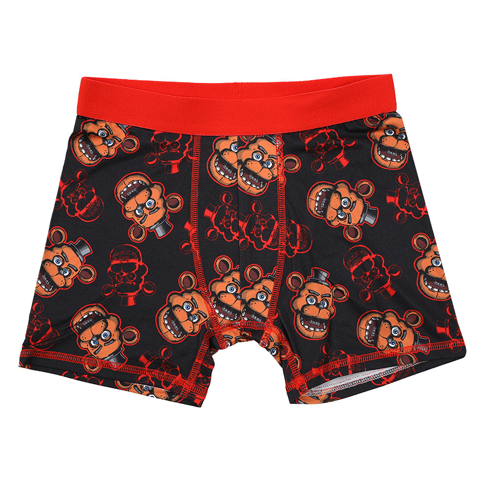 Five Nights at Freddy's  Horror Video Game Youth Boys Underwear 5pk Boys Boxer Briefs Set