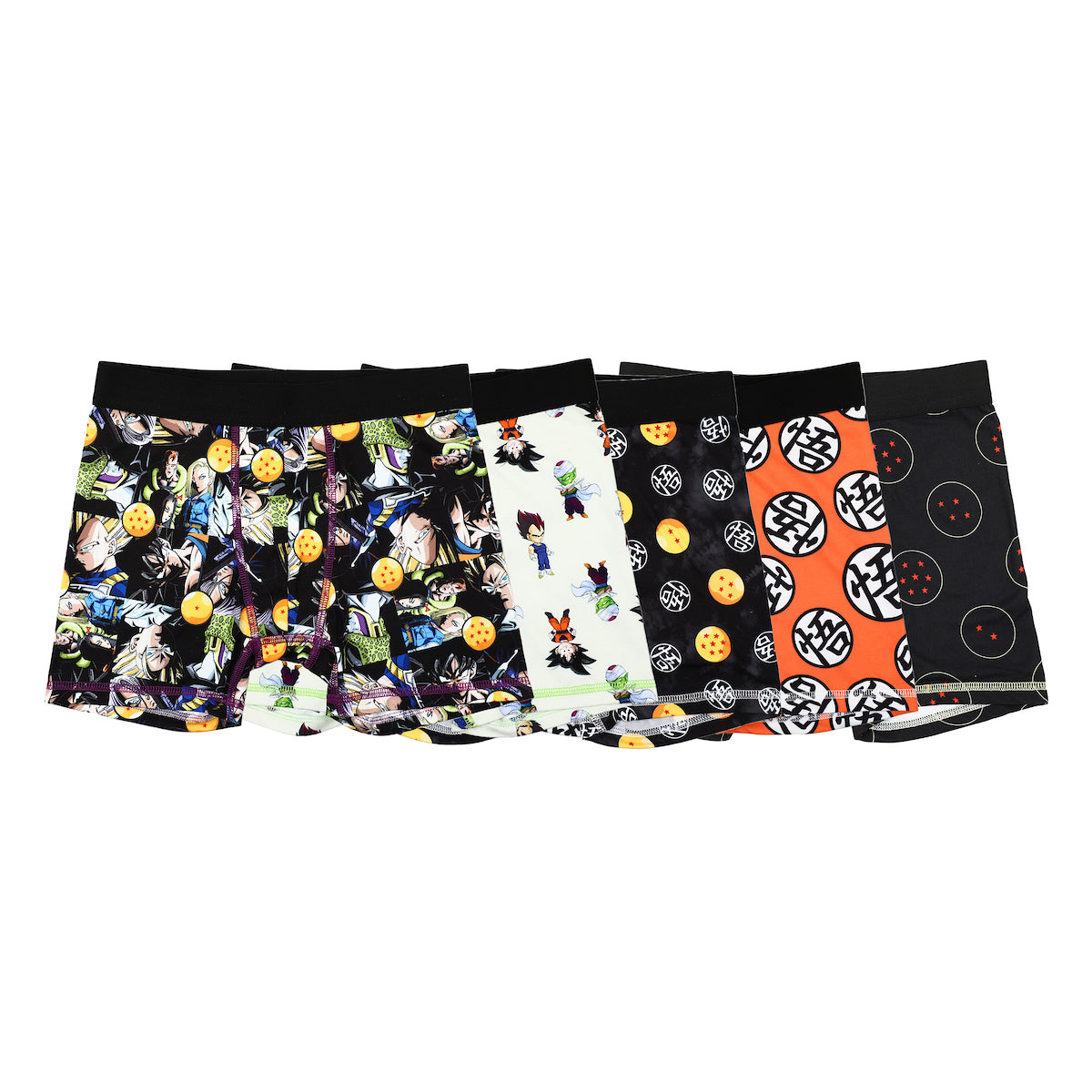 Dragon Ball Z Anime Heroes Multipack Boys Boxer Briefs Boxer Shorts