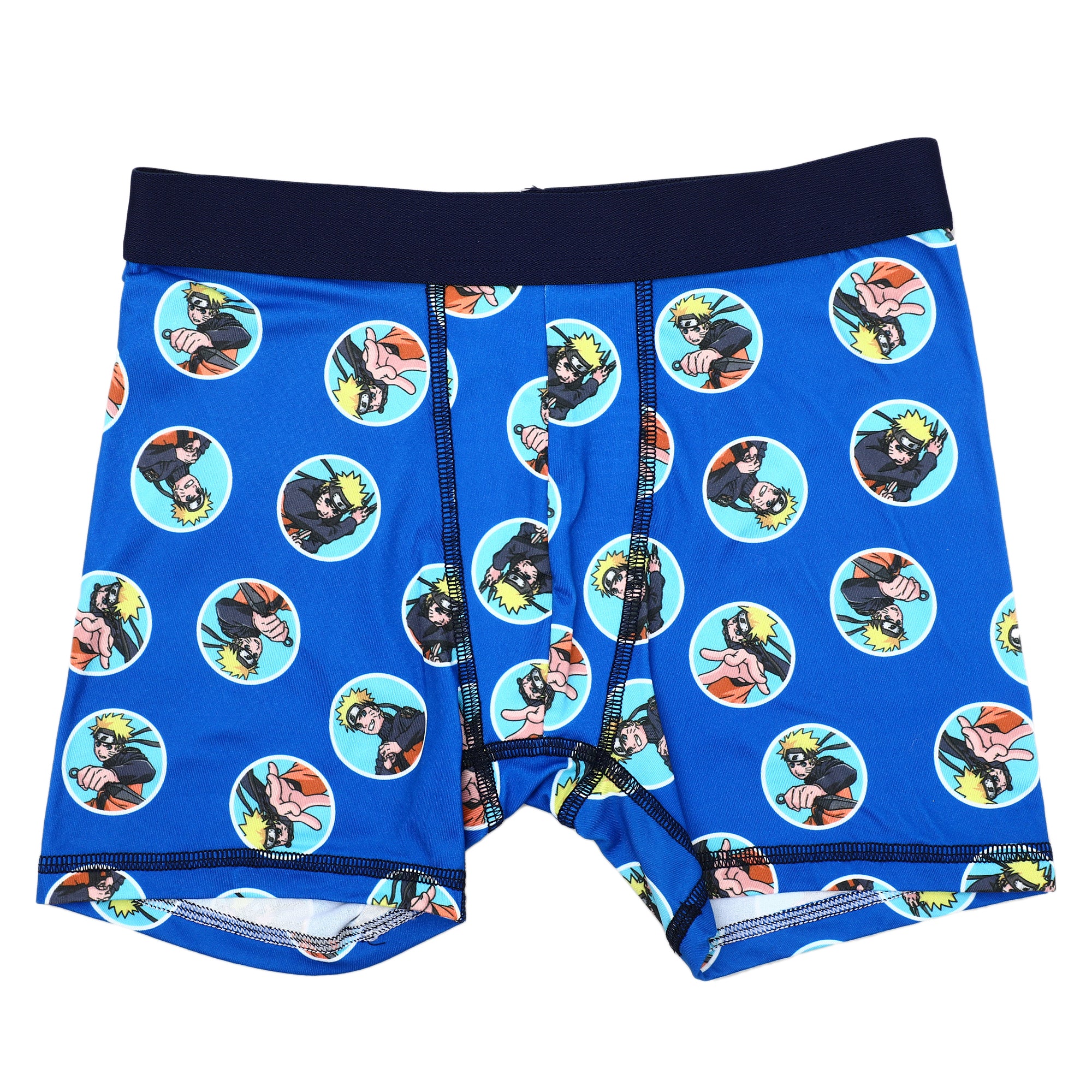 Naruto Shippuden Character Print Multipack Boys Boxer Briefs Underwear