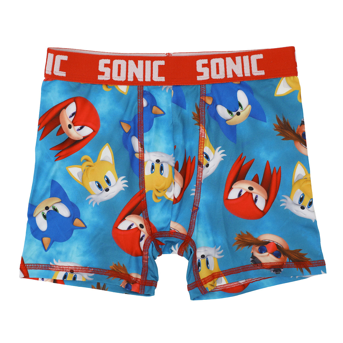 Youth Boys Sonic the Hedgehog Boxer Brief Underwear 5-Pack - Speedy Comfort for Gamers