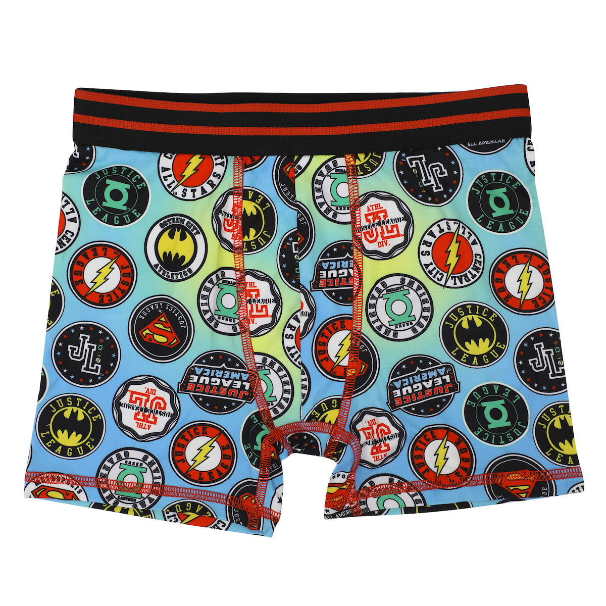 Youth Boys Justice League Boxer Brief Underwear 5-Pack - Superhero Comfort for Kids