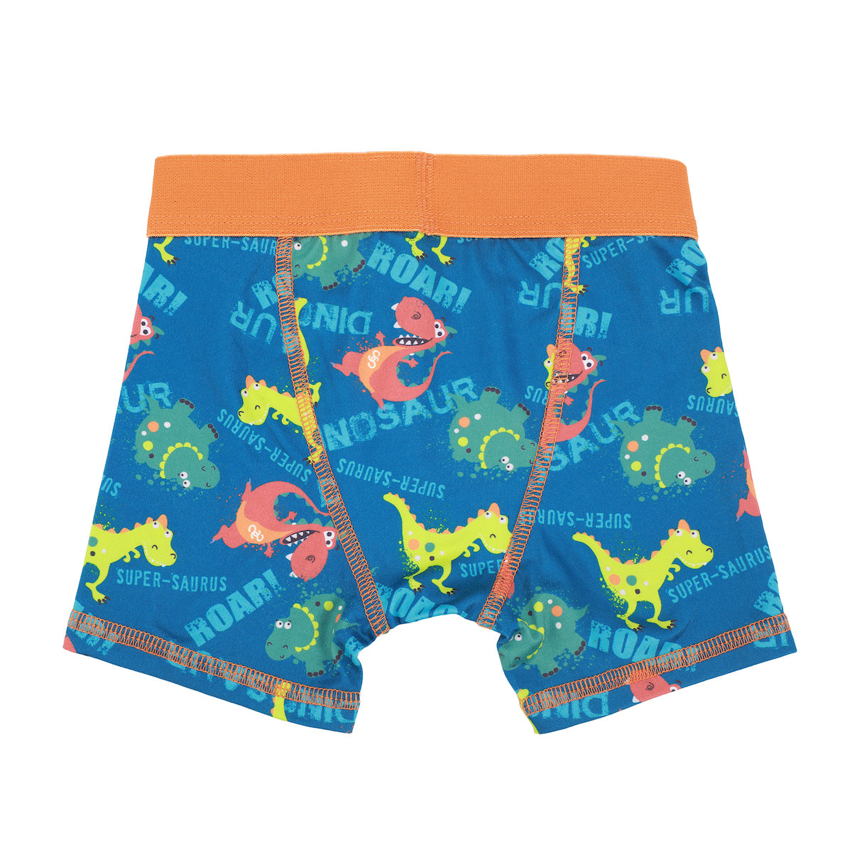Dinosaur AOP Toddler Boy's 5-Pack Boxer Briefs, Sizes 2T-5T