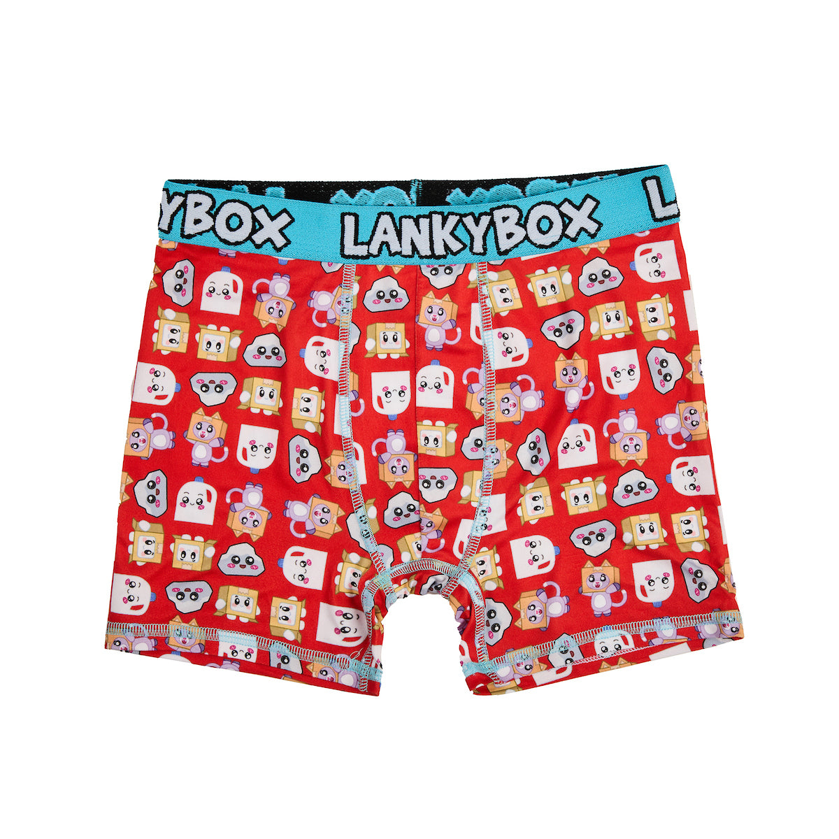 LankyBox All-Over Character Prints 5-Pack Boy's Boxer Briefs