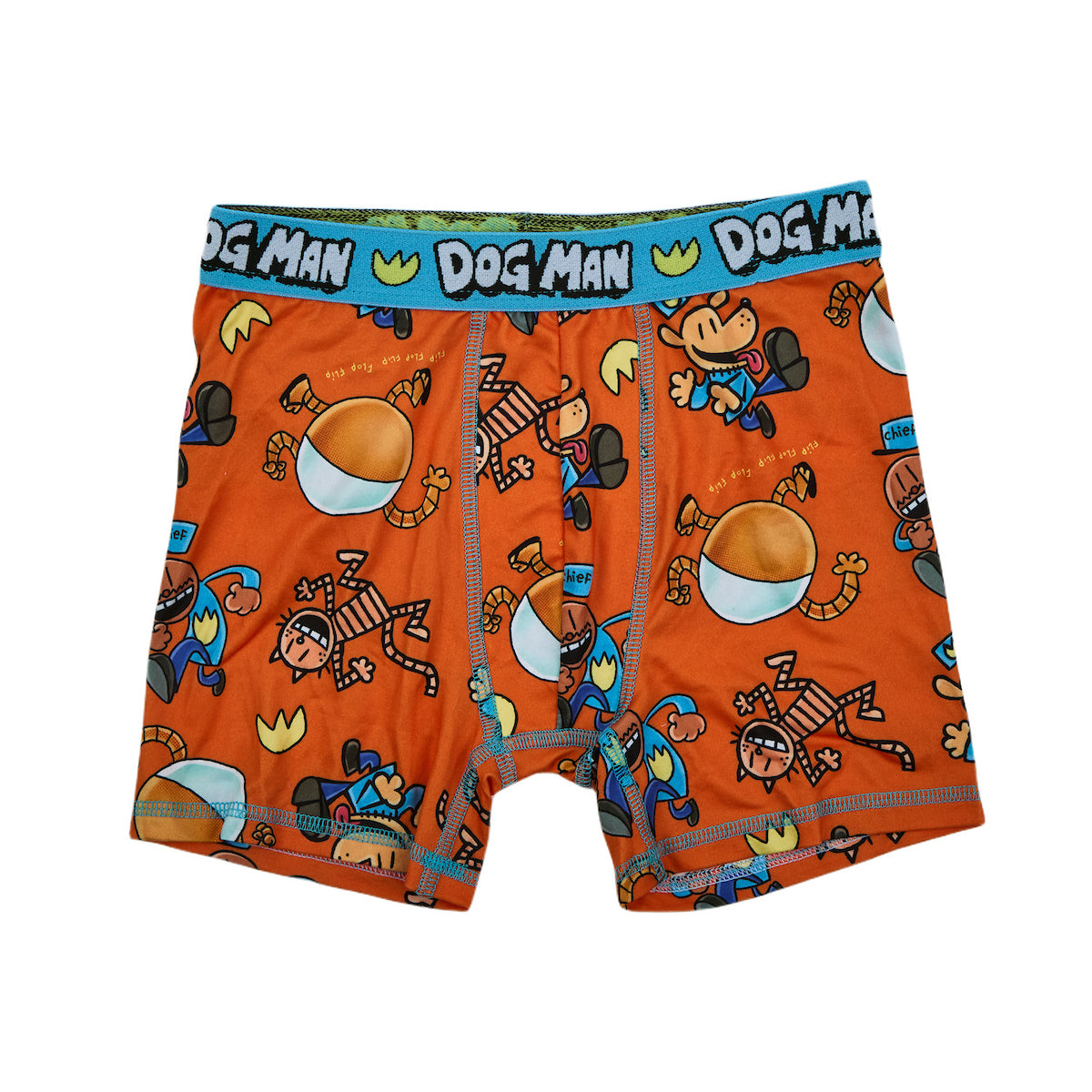 Dog Man Boys' 5-Pack Boxer Briefs