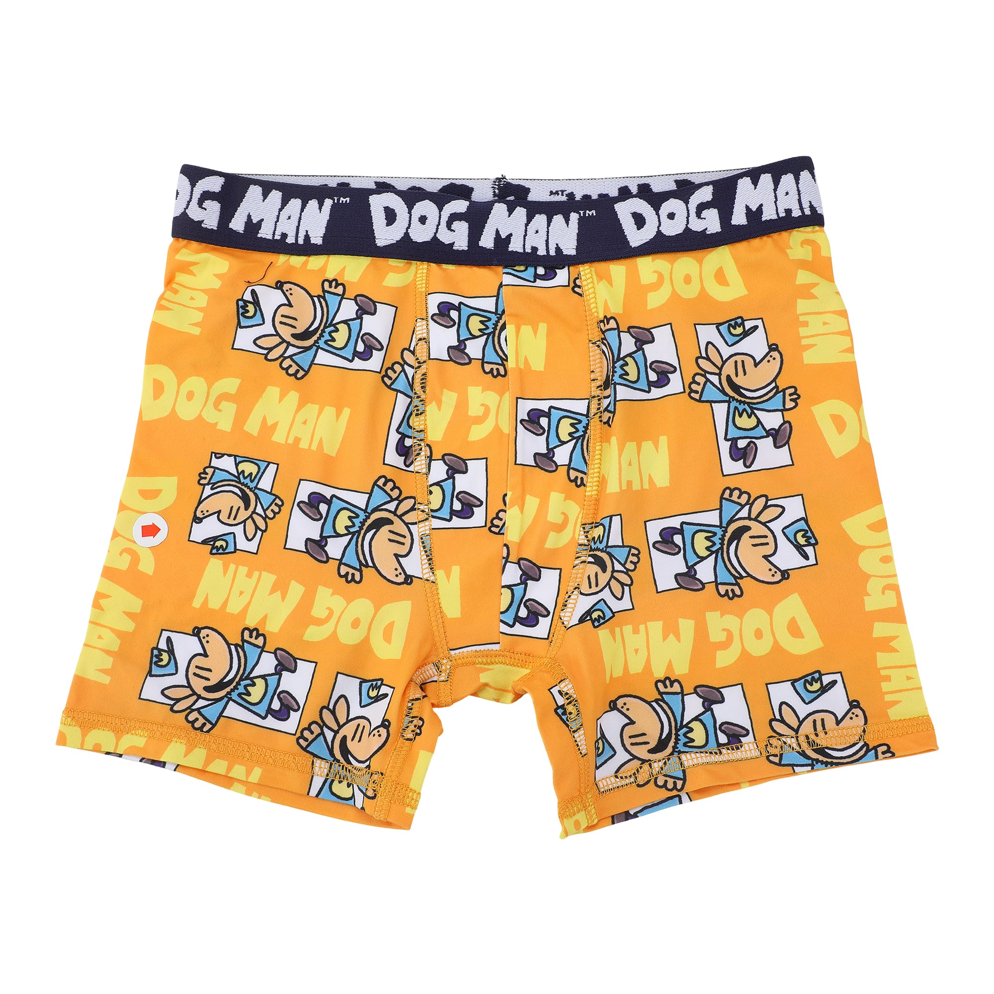 Dog Man Fun All-Over Print Boys Boxer Briefs (5 Pack)