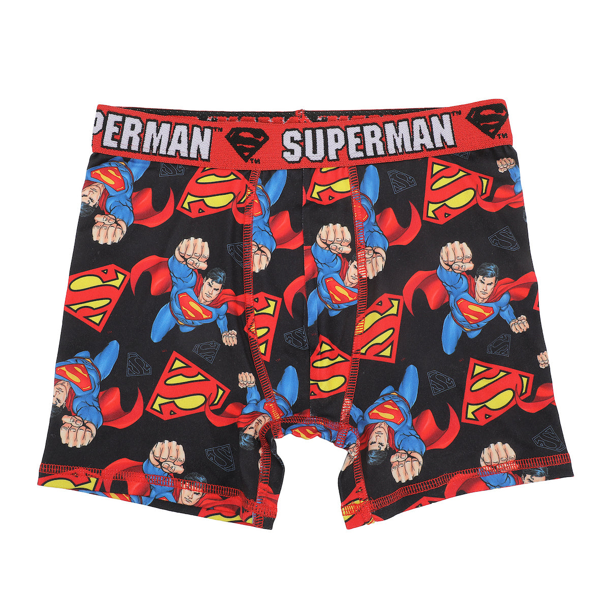 Superman Superhero & Logo Boy's 5-Pack Boxer Briefs