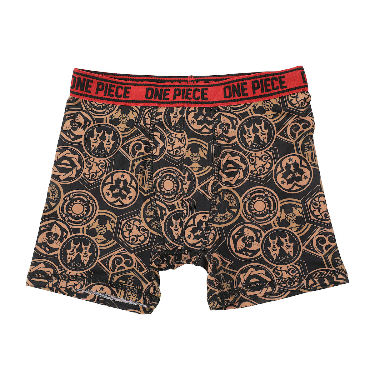 One Piece Characters & Icons All-Over Print Boy's 5-Pack Boxer Briefs