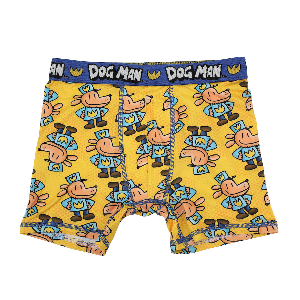 Dog Man All-Over Character Print Boy's 5-Pack Boxer Briefs