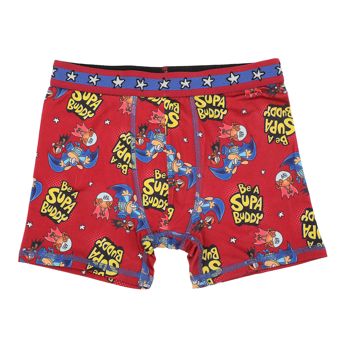 Dog Man All-Over Character Print Boy's 5-Pack Boxer Briefs