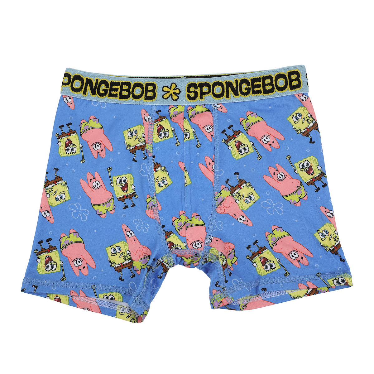 Spongebob Squarepants Spongebob & Patrick All-Over Print Boy's 5-Pack Boxer Briefs