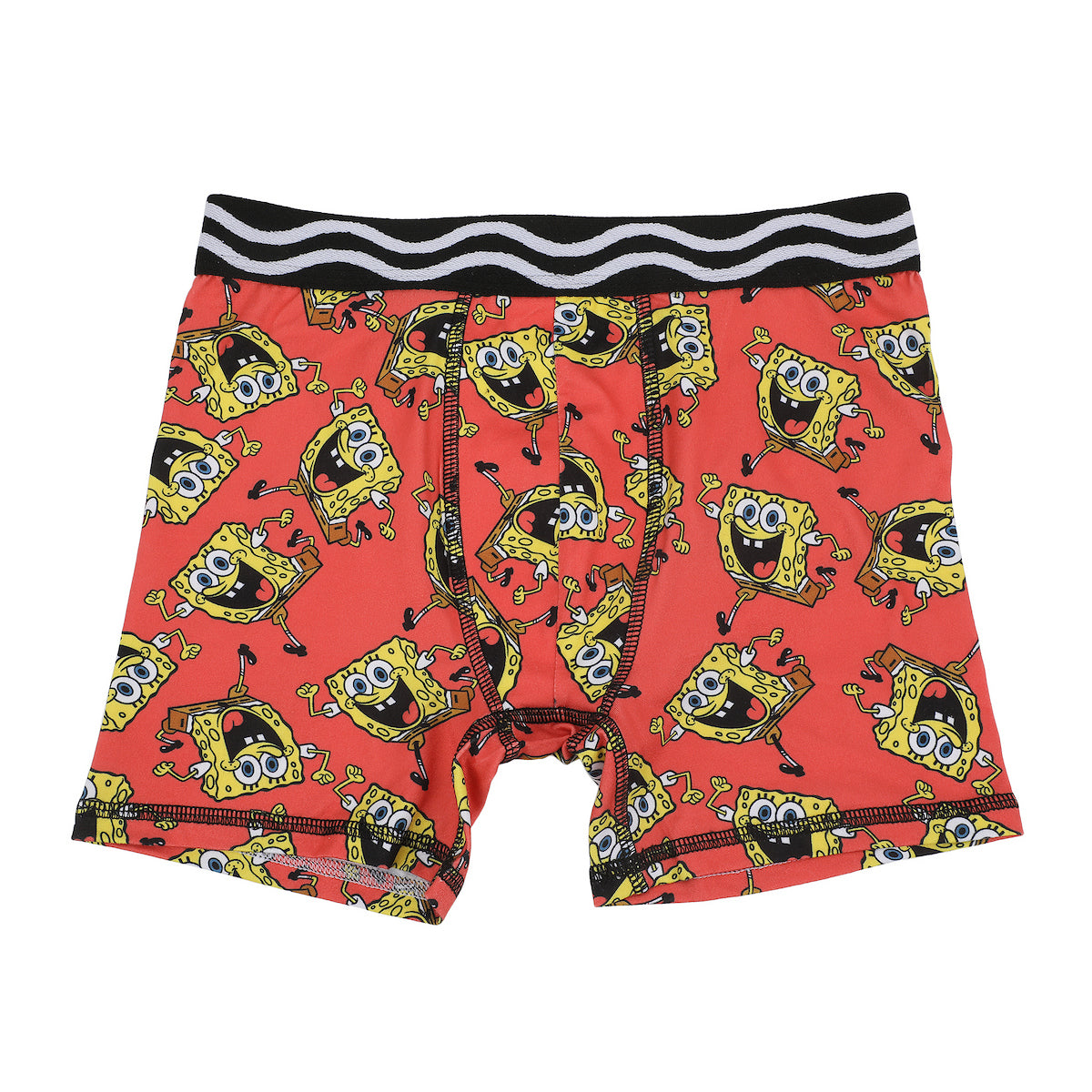 Spongebob Squarepants Spongebob & Patrick All-Over Print Boy's 5-Pack Boxer Briefs
