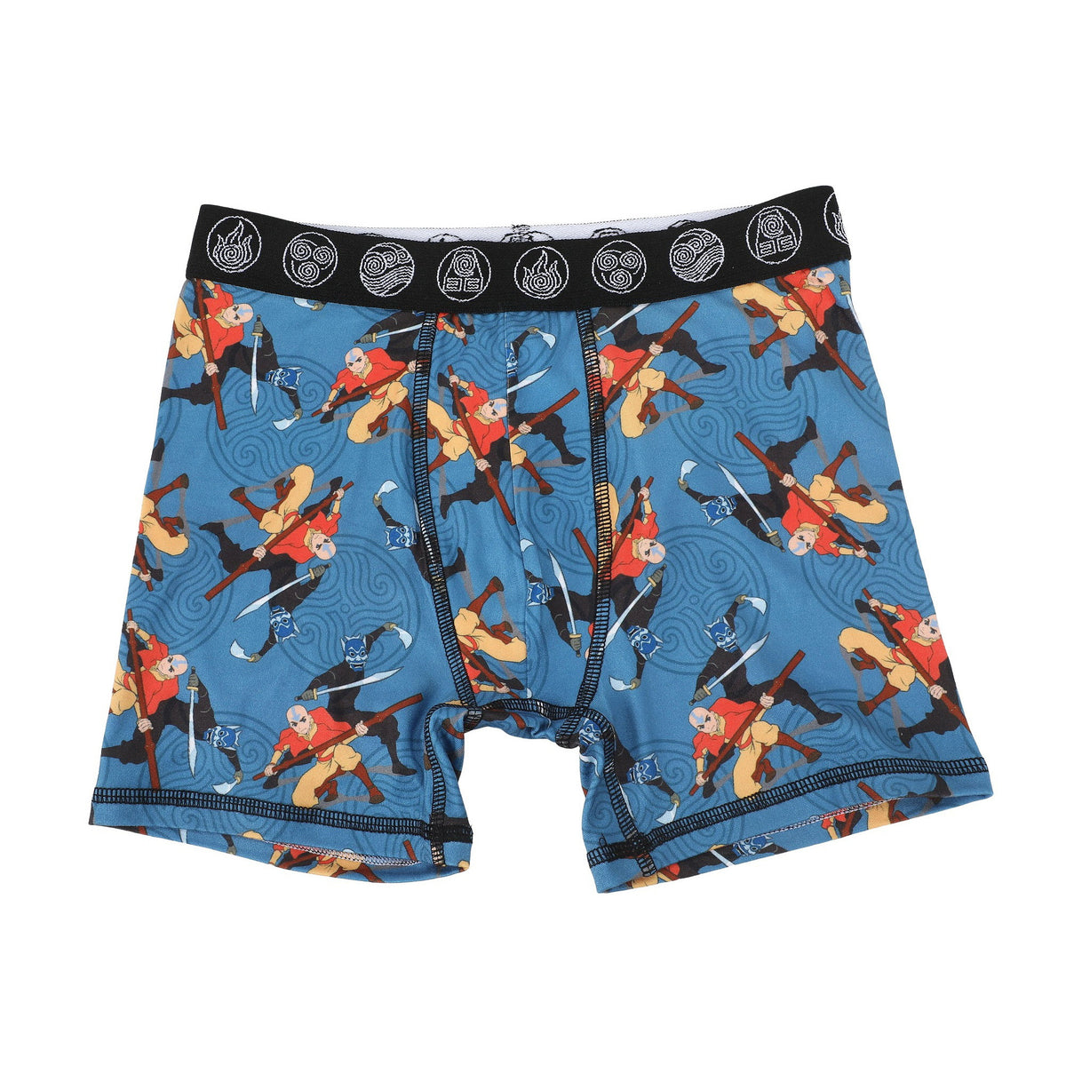 Avatar The Last Airbender Boys Boxer Briefs 5 Pack Set